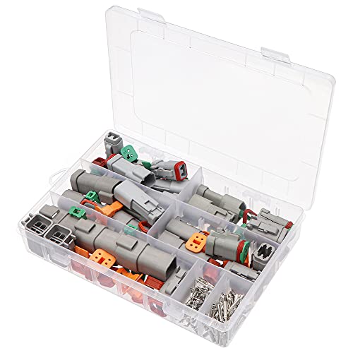 185pcs Series Waterproof Wire Automotive Connector Kit DT06-2/3/4/6S DT04-2/3/4/6P Sealed for Car electronic starter 185pcs Series Waterproof Wire Automotive Connector Kit DT06-2/3/4/6S DT04-2/3/4/6P Sealed for Car electronic starter von LOFWSGPRX