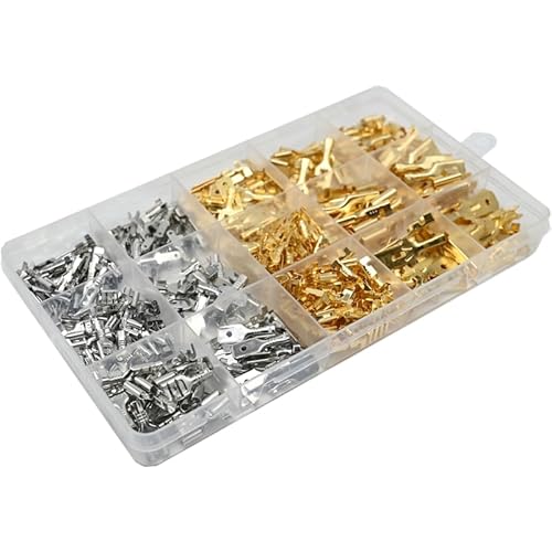 1Pack Spring Insert 2.8/4.8/6.3/7.8 Spring Insert Cold Pressing Terminal Wiring Terminal Connector Terminal 1Pack Spring Insert 2.8/4.8/6.3/7.8 Spring Insert Cold Pressing Terminal Wiring Terminal Connector Terminal von LOFWSGPRX