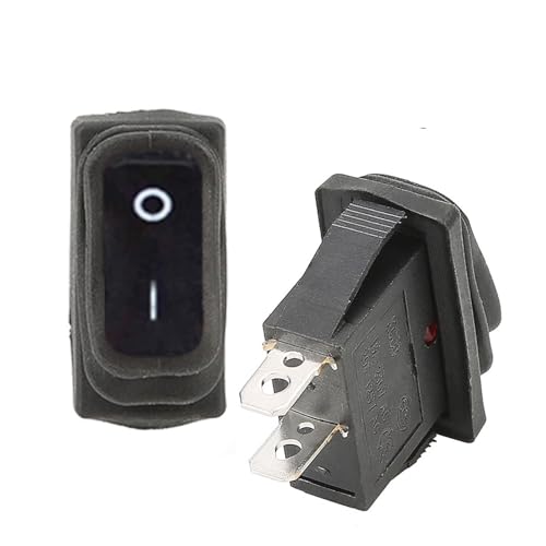 1Pcs KCD3 Rocker Light Switch 2 Position Pin Black no light 220V 1Pcs KCD3 Rocker Light Switch 2 Position Pin Black no light 220V von LOFWSGPRX