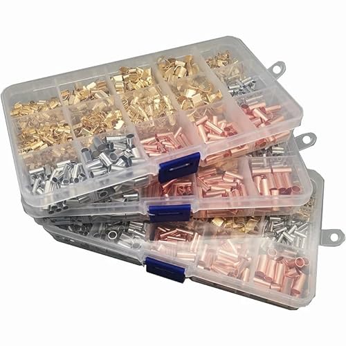 1box copper tube connector cold pressed terminal crimping buckle and wire buckle U-shaped hole docking terminal terminal 1box copper tube connector cold pressed terminal crimping buckle and wire buckle U-shaped hole docking terminal terminal von LOFWSGPRX