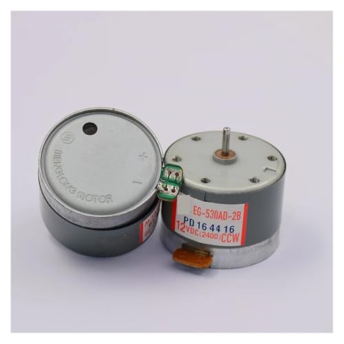 1pc 35mm Round Spindle electronic starter Mute EG-530AD-2B CCW electronic starter DC 12V 2400RPM for Capstan Tape Deck Recorder Player Motor Drivers 1pc 35mm Round Spindle electronic starter Mute EG-530AD-2B CCW electronic starter DC 12V 2400RPM for Capstan Tape Deck Recorder Player Motor Drivers von LOFWSGPRX