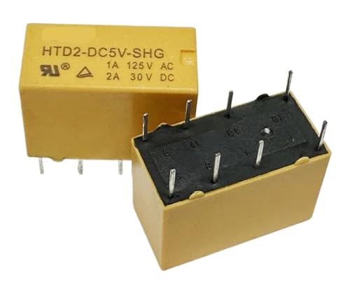 1pc HTD2-DC5V-SHG (4078-5V12V) Relay 8 pins Industrial Electrical Relays von LOFWSGPRX