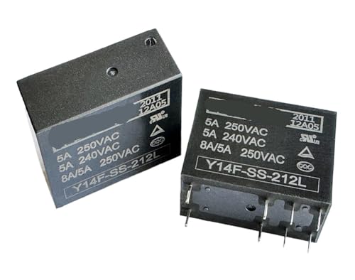 1pc Y14F-SS-212L (14F-2C-12V-8A) Relay 8 pins Industrial Electrical Relays von LOFWSGPRX