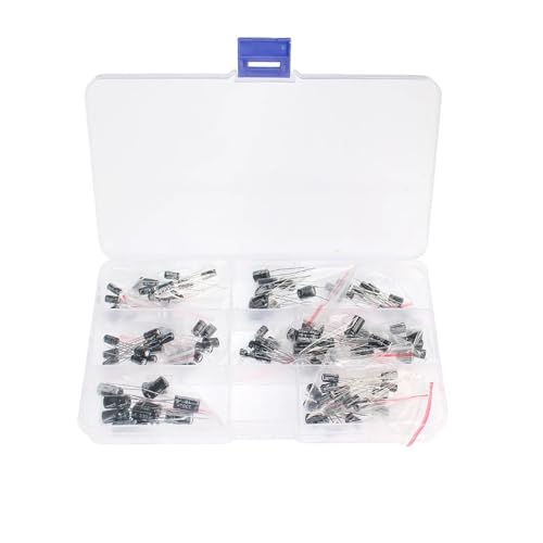 1uF~470uF diy electronics capacitors kit 12 values*10pcsAluminum Electrolytic Capacitor Assortment Kit 16V 25V 50V set box, Capacitance Meters 1uF~470uF diy electronics capacitors kit 12 values*10pcsAluminum Electrolytic Capacitor Assortment Kit 16V 25V 50V set box, Capacitance Meters von LOFWSGPRX