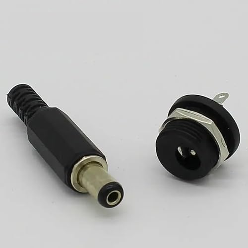 2.1x5.5mm DC Power Female Jack + Male Jack Connector Socket 2.1x5.5mm DC Power Female Jack + Male Jack Connector Socket von LOFWSGPRX