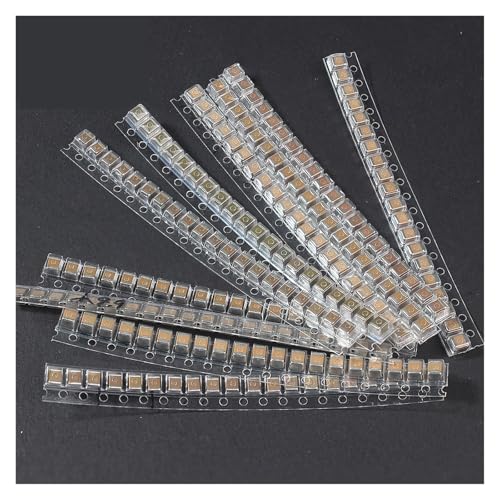 200PCS/Set 10 Kinds 1210 Electronic Capacitor set, 0.1UF ~ 100UF 1210 SMD Assorted Set 0.1UF 0.47UF 0.68UF 1UF Set of capacitors Capacitance Meters von LOFWSGPRX