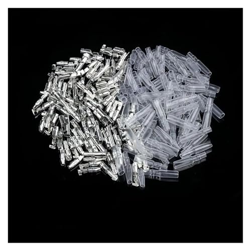 200Pcs Female and Male Crimping Terminal Set 4mm Crimp Terminal Electrical Wire Connectors with Insulating Sleeves 200Pcs Female and Male Crimping Terminal Set 4mm Crimp Terminal Electrical Wire Connectors with Insulating Sleeves von LOFWSGPRX