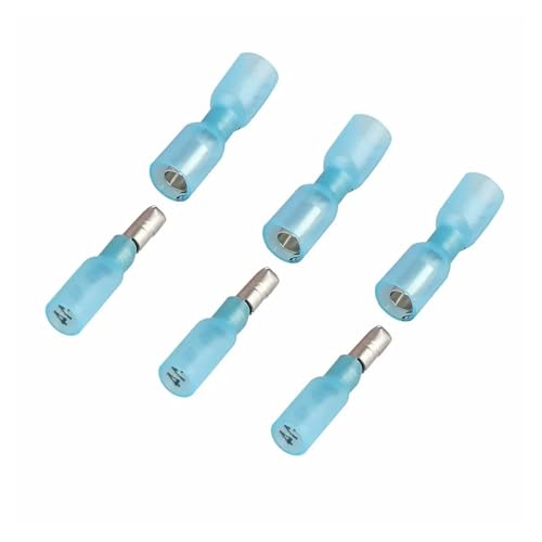 200Pcs Insulated Heat Shrink Wire Crimp Connectors Male&Female Electrical Wire Crimp Terminals 16-14 AWG von LOFWSGPRX
