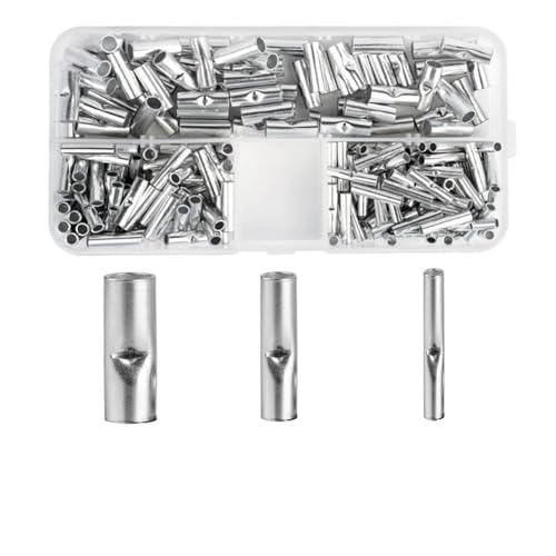 200pcs Butt Wire Connector AWG 22-10 Copper Tinned Splice Crimp Terminal Sleeve Terminals Crimping Connectors Kit 200pcs Butt Wire Connector AWG 22-10 Copper Tinned Splice Crimp Terminal Sleeve Terminals Crimping Connectors Kit von LOFWSGPRX