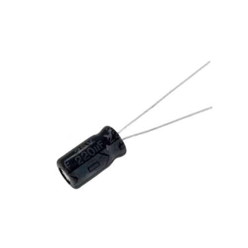 20pcs 220uF 25V 220MFD 25WV 25VDC 6 * 7mm Aluminum Electrolytic Capacitor Radial 220mf25v 220uf25v 25v220mf 25v220uf Capacitance Meters von LOFWSGPRX