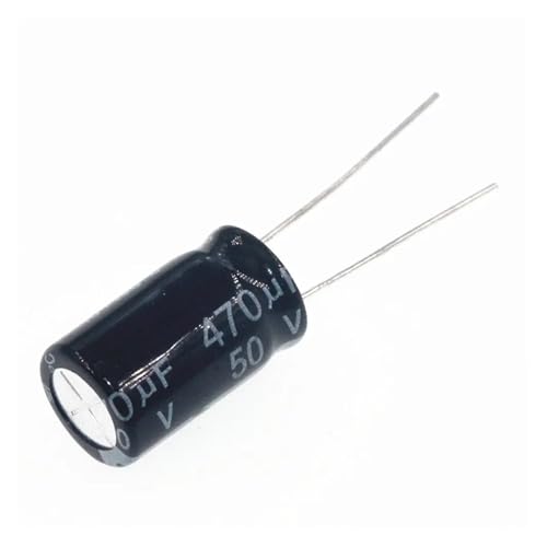 20pcs 470uF 50V 470MFD 50Volt 10 * 16mm Aluminum Electrolytic Capacitor Radial 470mf50v 470uf50v 50v470mf 50v470uf Capacitance Meters von LOFWSGPRX