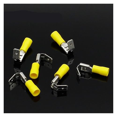 20x Crimping Connectors Piggyback Female Spade Connector Terminals Brass von LOFWSGPRX