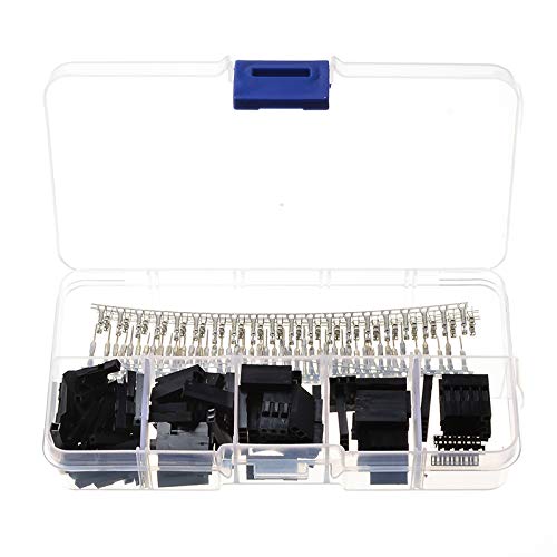 250PCS 2.54MM 1/2/3/4/5 Pin Electrical Wire Cable Jumper Connectors Male Female Pin Header Housing Crimp Terminal Kit 250PCS 2.54MM 1/2/3/4/5 Pin Electrical Wire Cable Jumper Connectors Male Female Pin Header Housing Crimp Terminal Kit von LOFWSGPRX