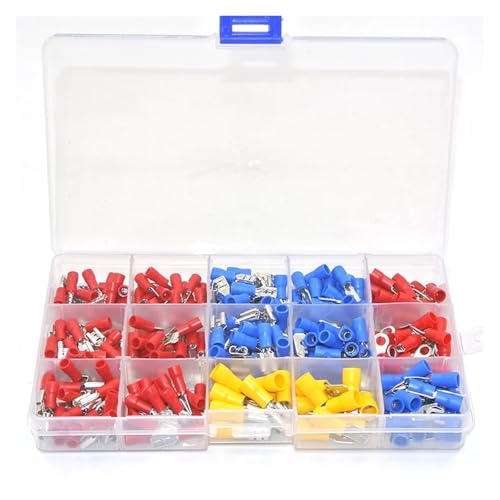 280 pcs Electrical Assorted Insulated Wire Crimp Terminals Spade Connector Case Kit 280 pcs Electrical Assorted Insulated Wire Crimp Terminals Spade Connector Case Kit von LOFWSGPRX