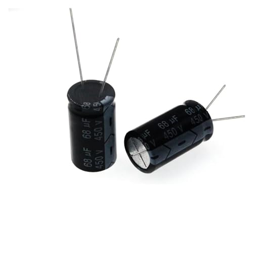 2PCS 68uF 450V 68MFD 450WV Aluminum Electrolytic Capacitor 18 * 25mm Radial 68mf450v 68uf450v 450v68mf 450v68uf Capacitance Meters von LOFWSGPRX