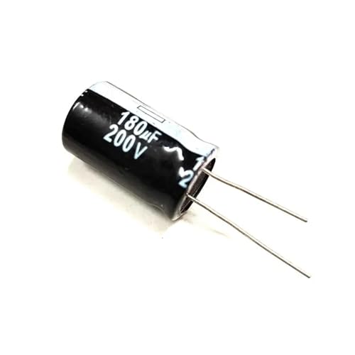 2pcs 180uF 200V 180MFD 200WV Aluminum Electrolytic Capacitor 16 * 25mm Radial Capacitance Meters von LOFWSGPRX