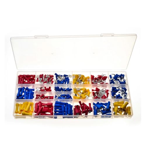 300Pcs Splice Insulated Cord End Terminals Bootlace Ferrules Set Wire Cable Crimp Connectors Kit 300Pcs Splice Insulated Cord End Terminals Bootlace Ferrules Set Wire Cable Crimp Connectors Kit von LOFWSGPRX