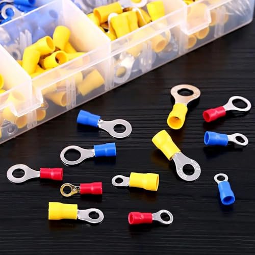 360Pcs Ring Cable Squeeze Terminal Cold Pressing Joint Box-packed Cable Wire Connector Quick Crimp Set Electrical Kit 360Pcs Ring Cable Squeeze Terminal Cold Pressing Joint Box-packed Cable Wire Connector Quick Crimp Set Electrical Kit von LOFWSGPRX