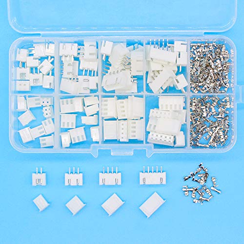 40 sets Kit in box 2p 3p 4p 5 pin 2.54mm Pitch Terminal/Housing/Pin Header Connector Wire Connectors Adaptor XH Kits 40 sets Kit in box 2p 3p 4p 5 pin 2.54mm Pitch Terminal/Housing/Pin Header Connector Wire Connectors Adaptor XH Kits von LOFWSGPRX