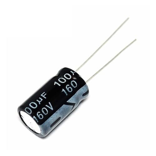 5 pcs Aluminum electrolytic capacitor 100 uF 160 V 13 * 20 mm frekuensi tinggi Radial Electrolytic kapasitor Capacitance Meters von LOFWSGPRX