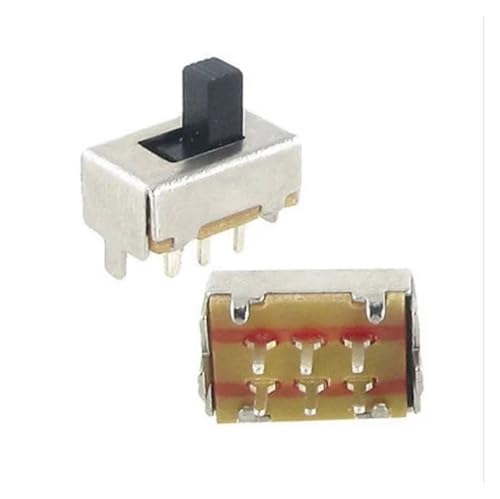 50 Pcs x PCB DC 50V 0.5A 2 Position DPDT 2P2T Vertical Slide Switch 6 Pin 50 Pcs x PCB DC 50V 0.5A 2 Position DPDT 2P2T Vertical Slide Switch 6 Pin von LOFWSGPRX