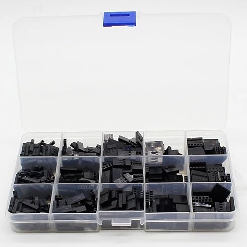 500pcs sets Kit with box 2.54mm Pitch 2P 3P 4P 5Pin Housing Shell Terminal Jumper Wire Connector set 500pcs sets Kit with box 2.54mm Pitch 2P 3P 4P 5Pin Housing Shell Terminal Jumper Wire Connector set von LOFWSGPRX