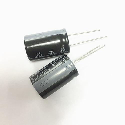 50PCS 33UF 450V 450V33UF Aluminum Electrolytic Capacitor 16X25mm Capacitance Meters von LOFWSGPRX