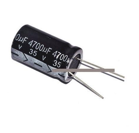 50pc Aluminum Electrolytic Capacitor 18 * 35MM 3300UF 63V Capacitance Meters von LOFWSGPRX