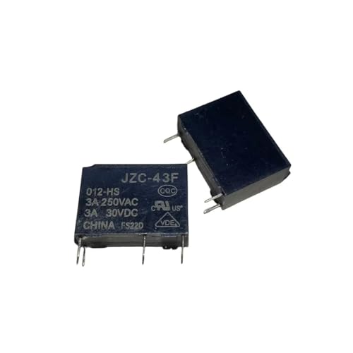 5pcs Relay JZC-43F 024-HS (555) 4PIN normally open 5A and Industrial Electrical Relays von LOFWSGPRX