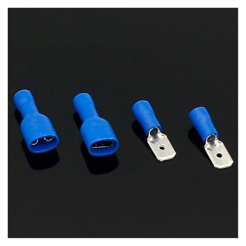 6.3mm blue Female/Male Spade Insulated Electrical Crimp Terminal Connectors 6.3mm blue Female/Male Spade Insulated Electrical Crimp Terminal Connectors von LOFWSGPRX
