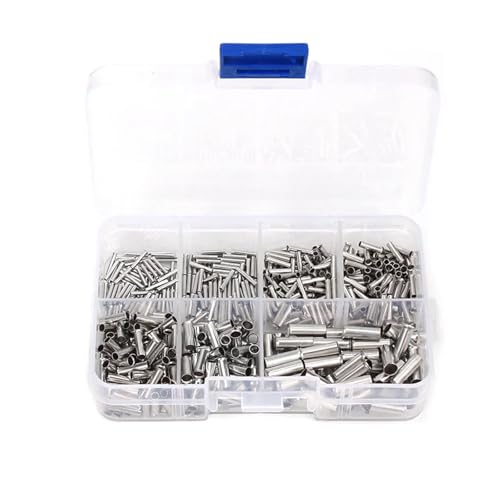 600pcs Tin-coated Copper Uninsulated Crimp Terminal 0.5mm2-6.0mm2 Bootlace Ferrules Cord End Electrical Wire Cable Connector 600pcs Tin-coated Copper Uninsulated Crimp Terminal 0.5mm2-6.0mm2 Bootlace Ferrules Cord End Electrical Wire Cable Connector von LOFWSGPRX