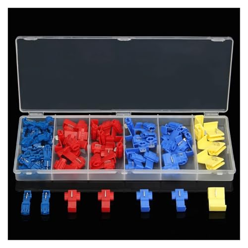 65Pcs Assorted Electrical Terminals Quick Splice Wire Connector Electrical Equipment Supplies von LOFWSGPRX
