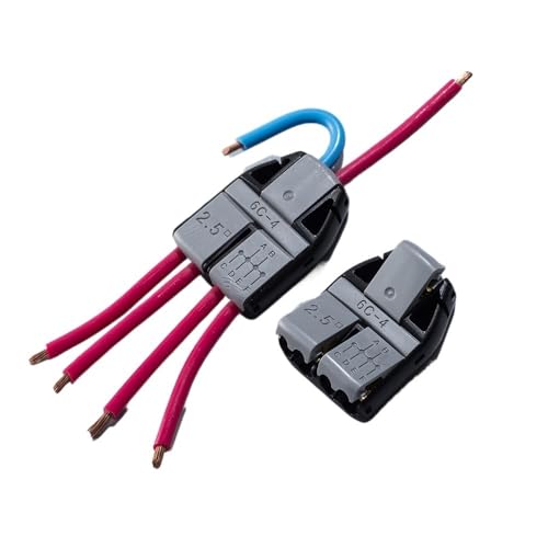 6C-4 10PCS 14-13AWG 2.5sqmm 6 Wires Interconnected Non-stripped Extended Cable Wire Connectors Quick Splice Terminals Block 6C-4 10PCS 14-13AWG 2.5sqmm 6 Wires Interconnected Non-stripped Extended Cable Wire Connectors Quick Splice Terminals Block von LOFWSGPRX