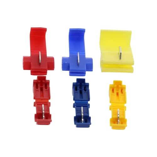 96Pcs Insulated 0.5-6mm Quick Splice Wire Connector Crimp Terminals 22-10 AWG Kit Cable Connectors Terminal 96Pcs Insulated 0.5-6mm Quick Splice Wire Connector Crimp Terminals 22-10 AWG Kit Cable Connectors Terminal von LOFWSGPRX