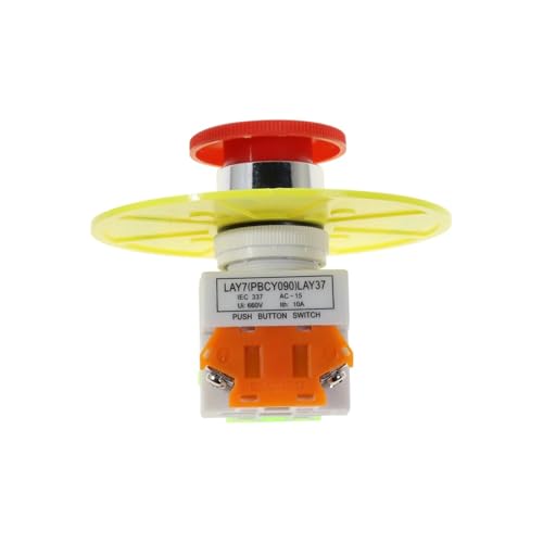 AC 660V 10A Shell Red Sign Emergency Stop Mushroom Push Button Switch AC 660V 10A Shell Red Sign Emergency Stop Mushroom Push Button Switch von LOFWSGPRX