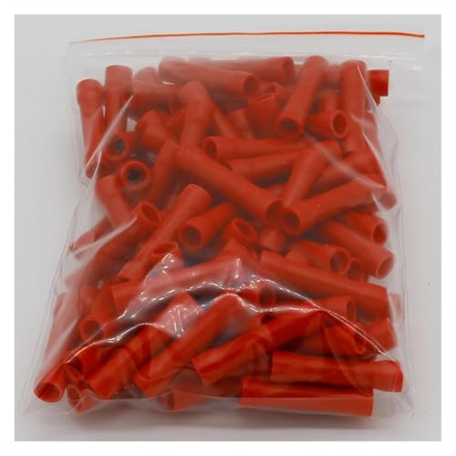 BV1 BV1.25 Full Insulating Wire Connector wire connector Butt Connectors Crimp Electrical Wire Splice Terminal 100PCS/Pack BV von LOFWSGPRX