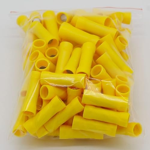 BV5 BV5.5 Full Insulating Wire Connector wire connector 50PCS/Pack Butt Connectors Crimp Electrical Wire Splice Terminal BV BV5 BV5.5 Full Insulating Wire Connector wire connector 50PCS/Pack Butt Connectors Crimp Electrical Wire Splice Terminal BV von LOFWSGPRX