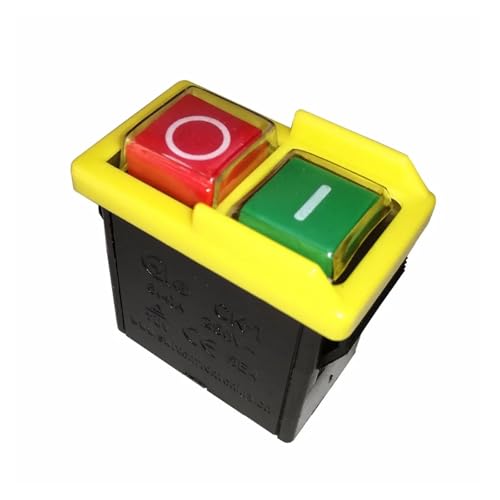CK1 6A 250V Electromagnetic On Off Push Button Switches Pushbutton Switch for Grinding Wheel Machine CK-1 CK1 6A 250V Electromagnetic On Off Push Button Switches Pushbutton Switch for Grinding Wheel Machine CK-1 von LOFWSGPRX