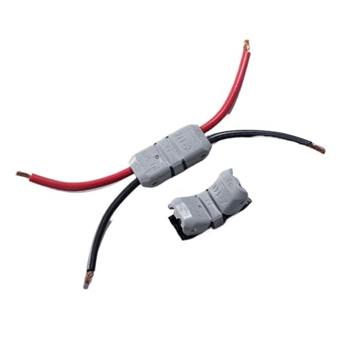 DI-2 10PCS Double In-line 2 Way Butt Joint 18AWG 0.75sqmm Electronic LED Light Cable Wire Connectors Terminals Splice Crimp DI-2 10PCS Double In-line 2 Way Butt Joint 18AWG 0.75sqmm Electronic LED Light Cable Wire Connectors Terminals Splice Crimp von LOFWSGPRX