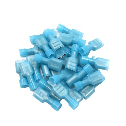 FDFN2-250 FDFN2.5-250 brass Female Insulated Spade joint Cable Wire Connector 100PCS suit 1.5-2.5mm2 16-14AWG FDFN von LOFWSGPRX