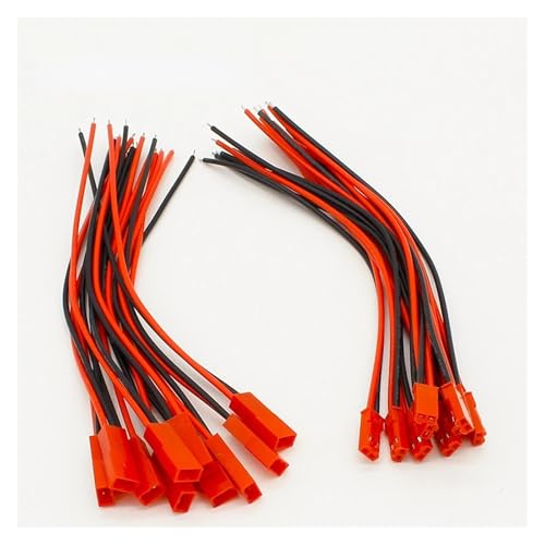 IMC 10 Pairs 150mm JST Connector Cable Male+Female von LOFWSGPRX