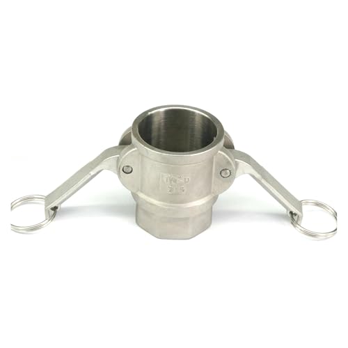 LOFWSGPRX 1" BSP Female 304 Stainless Steel Type D Socket Quick Fitting Camlock Connector Cam and Groove Coupler Wrench von LOFWSGPRX