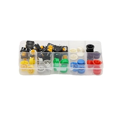 LOFWSGPRX 25PCS 12X12X7.3 Button Cap Round Type 11.5 * 6 Touch Switch 12 * 12 * 7.3 Square Head Button Cap LOFWSGPRX 25PCS 12X12X7.3 Button Cap Round Type 11.5 * 6 Touch Switch 12 * 12 * 7.3 Square Head Button Cap von LOFWSGPRX