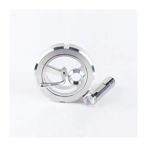LOFWSGPRX 4"(102mm) OD119 Tri Clamp Style Process View Sight Glass with Windshield Wiper and Flashlight,Diopter,SS304 von LOFWSGPRX