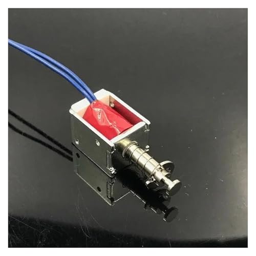 LOFWSGPRX DC 6V 9V 12V Solenoid Electromagnet Valve Suction Spring Push Plunger Magnet Electromagnet LOFWSGPRX DC 6V 9V 12V Solenoid Electromagnet Valve Suction Spring Push Plunger Magnet Electromagnet von LOFWSGPRX
