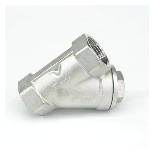 LOFWSGPRX DN25 1" BSP Female Thread 304 Stainless Steel Inline Y Filter Strainer 229 PSI von LOFWSGPRX