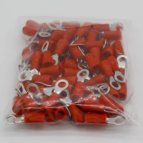 RV1.25-4 Red Ring Insulated Wire Connector Electrical Crimp Terminal RV1.25-4 Cable Wire Connector 100PCS RV1-4 RV RV1.25-4 Red Ring Insulated Wire Connector Electrical Crimp Terminal RV1.25-4 Cable Wire Connector 100PCS RV1-4 RV von LOFWSGPRX