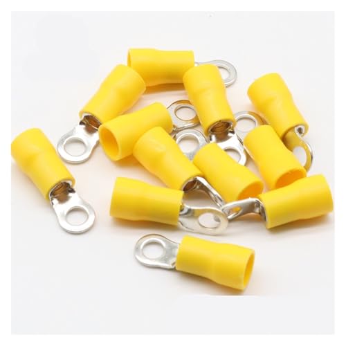 RV5.5-4 Yellow Ring insulated terminal 100PCS/Pack cable Crimp Terminal suit 4-6mm2 Cable Wire Connector RV5-4 RV RV5.5-4 Yellow Ring insulated terminal 100PCS/Pack cable Crimp Terminal suit 4-6mm2 Cable Wire Connector RV5-4 RV von LOFWSGPRX