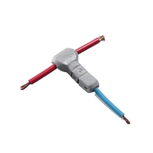T-21 100PCS T Type Joint 18AWG 0.75mm Tapping Wire 23~20AWG 0.3~0.5mm Wire Connector Cable Quick Splice Crimp Terminals T-21 100PCS T Type Joint 18AWG 0.75mm Tapping Wire 23~20AWG 0.3~0.5mm Wire Connector Cable Quick Splice Crimp Terminals von LOFWSGPRX