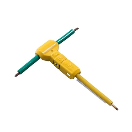 T-3 100PCS Lock Quick Splice Crimp Terminal T type Wire Tapping Joint 16-15AWG 1.5mm2 Solid Stranded 1.5mm Wire Connector T-3 100PCS Lock Quick Splice Crimp Terminal T type Wire Tapping Joint 16-15AWG 1.5mm2 Solid Stranded 1.5mm Wire Connector von LOFWSGPRX